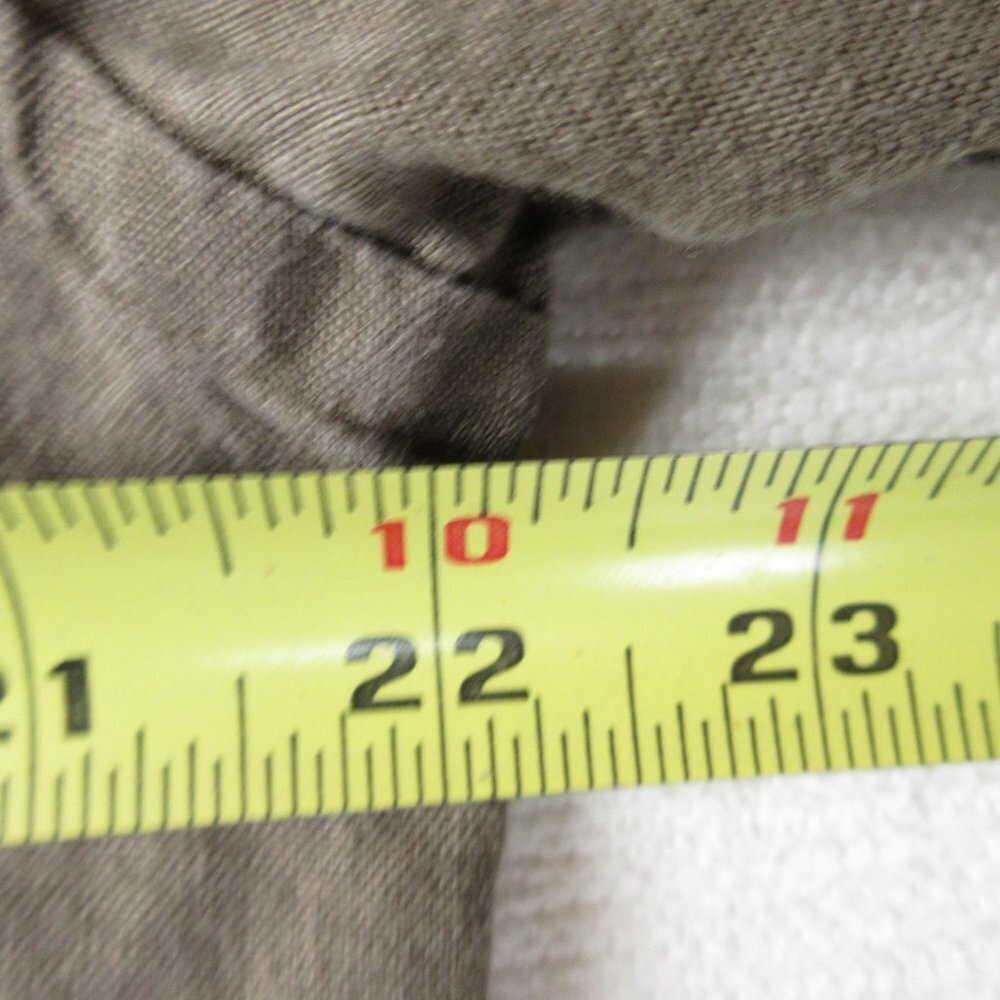 Lauren Ralph Lauren Brown Linen Roll Tab Shirt Size L Button Down - Picture 10 of 13